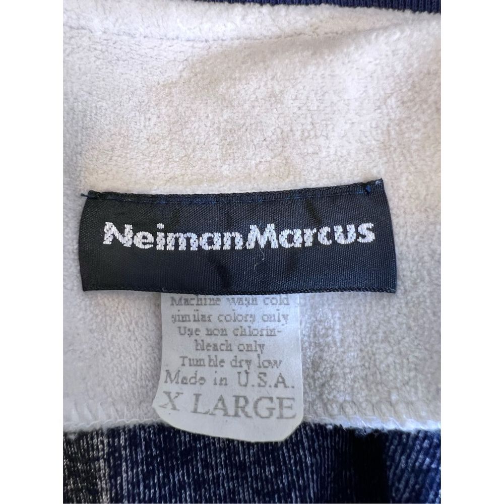 Neiman Marcus Mens Blue Coatigan XL - Picture 3 of 4